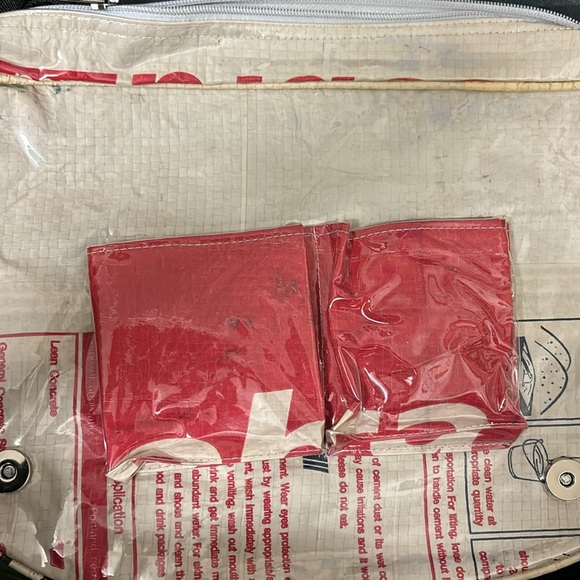 Angkor Recycled Cobra Crossbody Messenger Bag.Never used.Handmade in Cambodia. - Picture 6 of 8